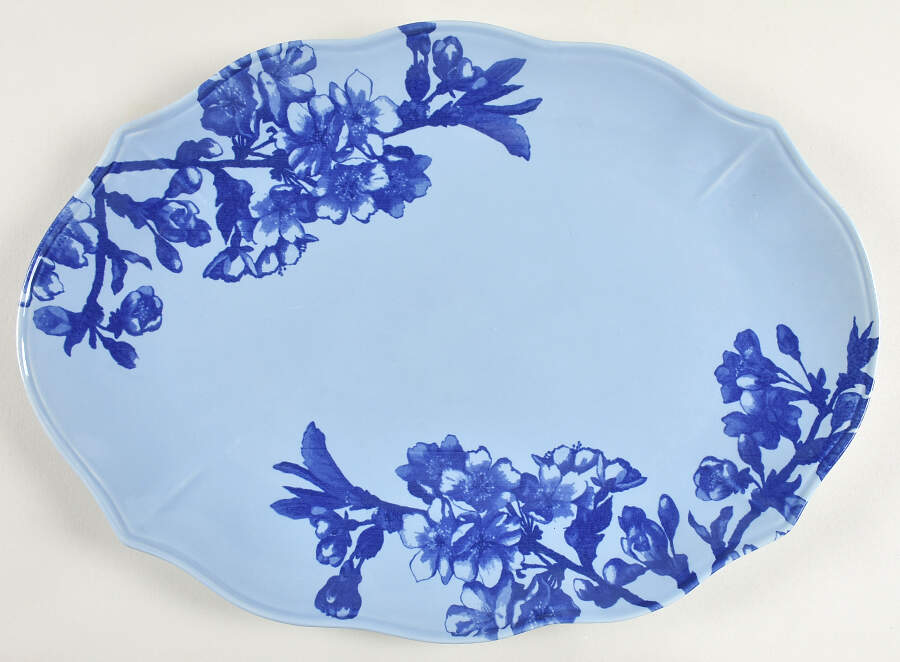 M2A63 15" Oval Serving Platter by Matceramica-1