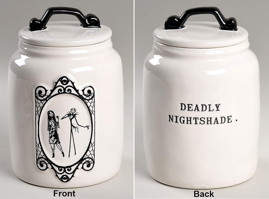 Nightmare Before Christmas Medium Canister & Lid by Magenta-1