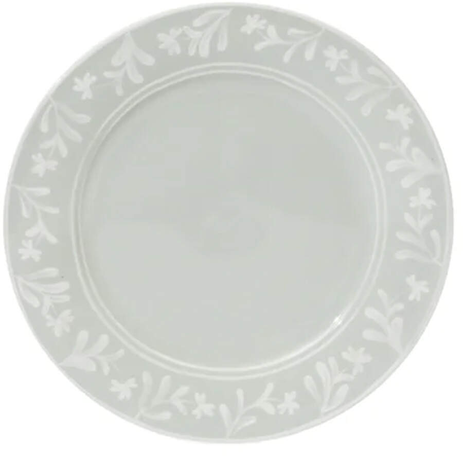Maiden Crown-White on Various Colors Dinner Plate by Martha Stewart-1