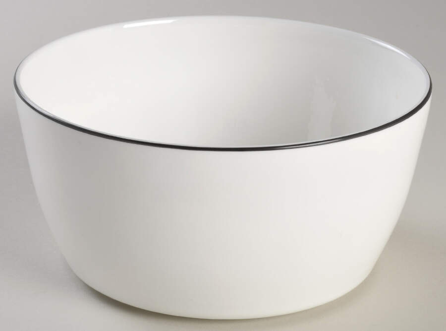 Sloane Black Soup/Cereal Bowl by Mikasa-1