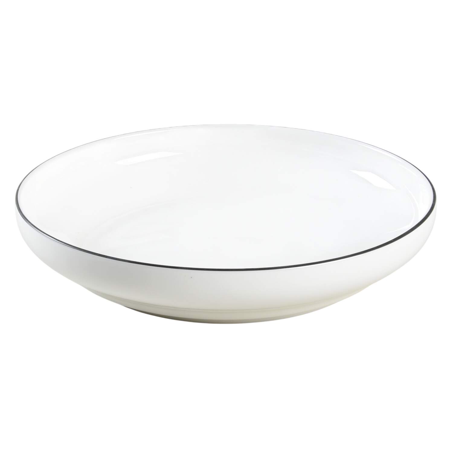 Sloane Black 8" Individual Pasta Bowl by Mikasa-1