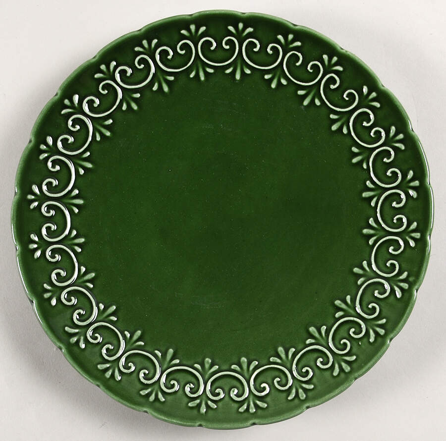 MLJ27 Salad Plate by Maioliche Jessica-1