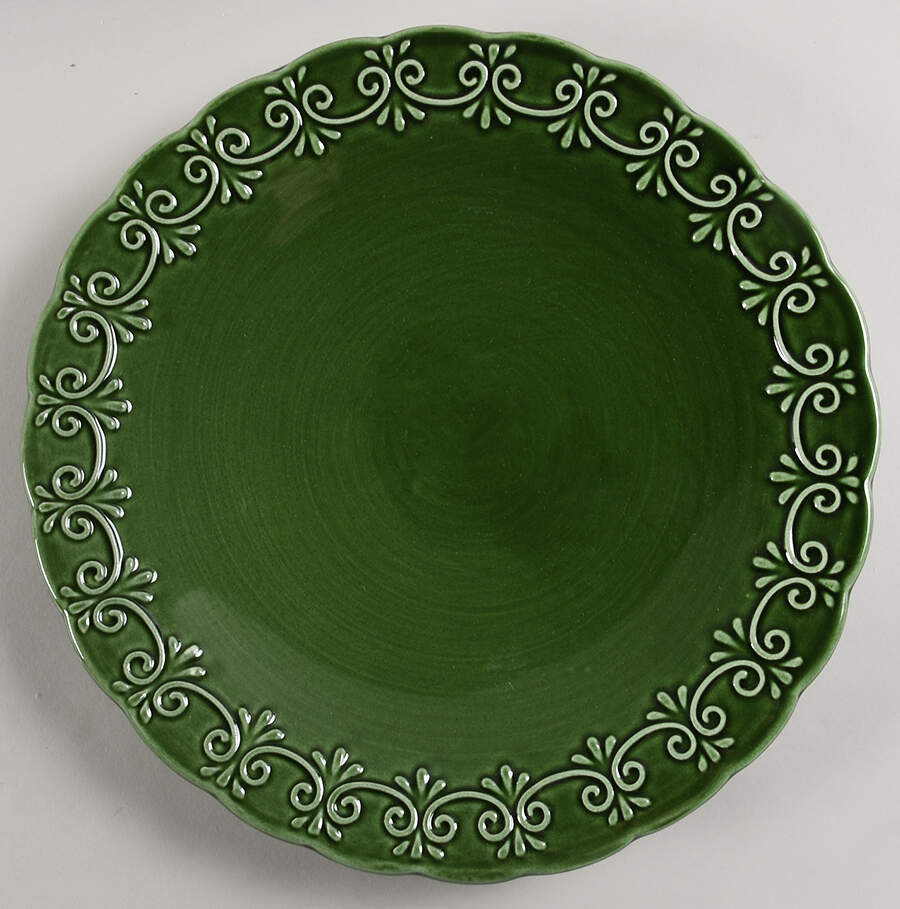 MLJ27 Dinner Plate by Maioliche Jessica-1