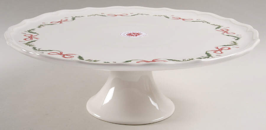 M2A71 Footed Cake Plate by Matceramica-1