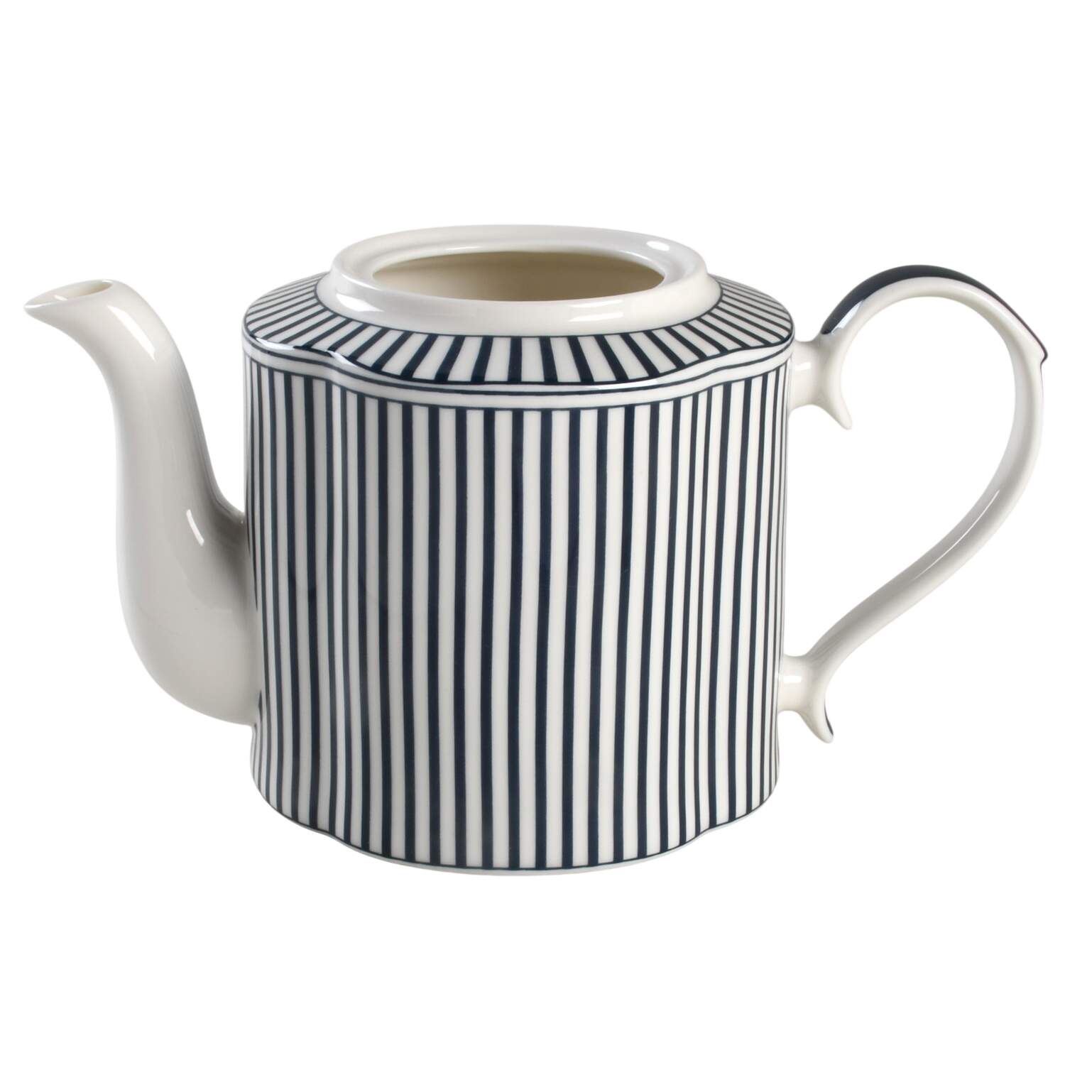Josephine Navy Blue Teapot No Lid by Monterey Bay-1