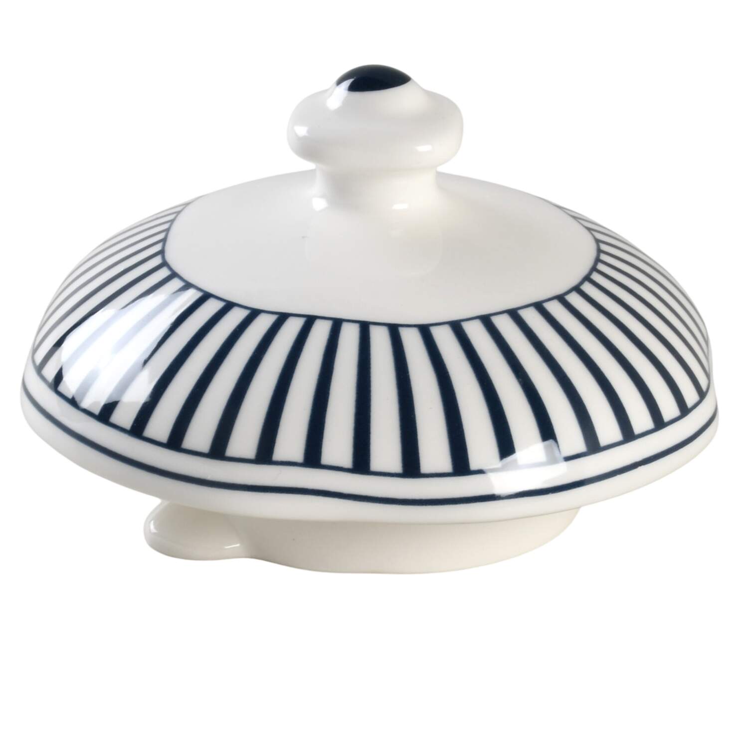 Josephine Navy Blue Lid for Teapot by Monterey Bay-1