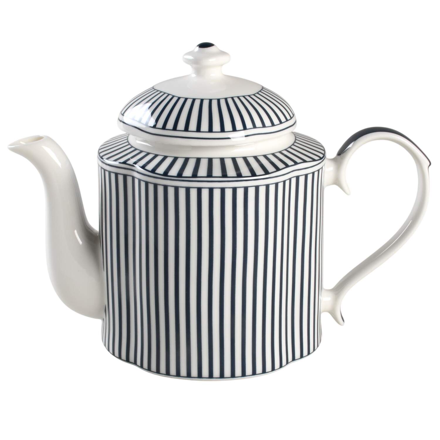 Josephine Navy Blue Teapot & Lid by Monterey Bay-1