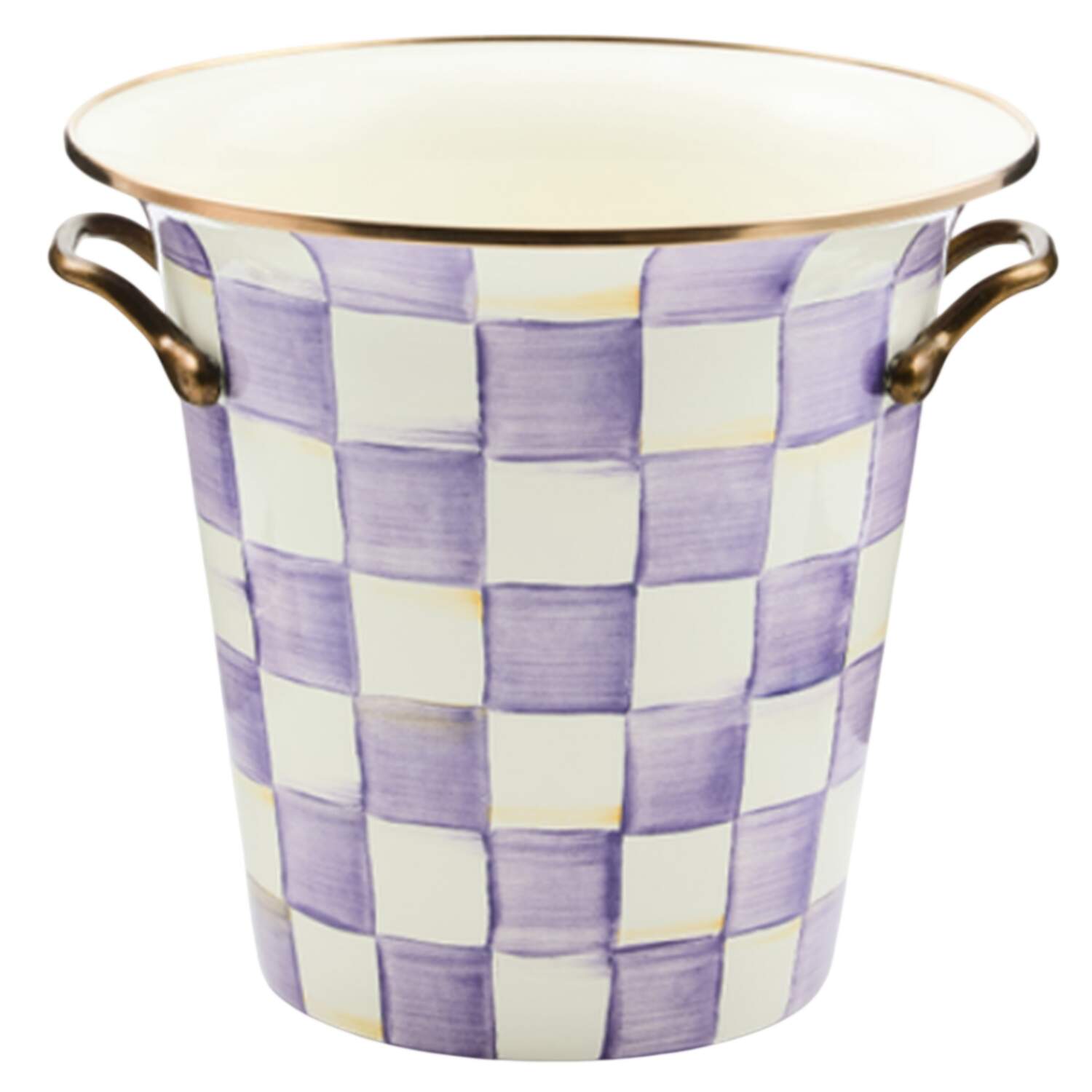 Violet Check Wine Cooler by MacKenzie-Childs-1