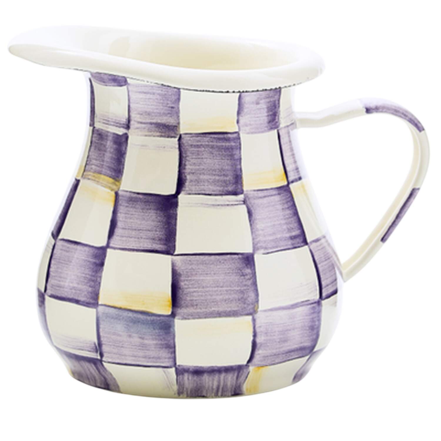Violet Check Creamer by MacKenzie-Childs-1