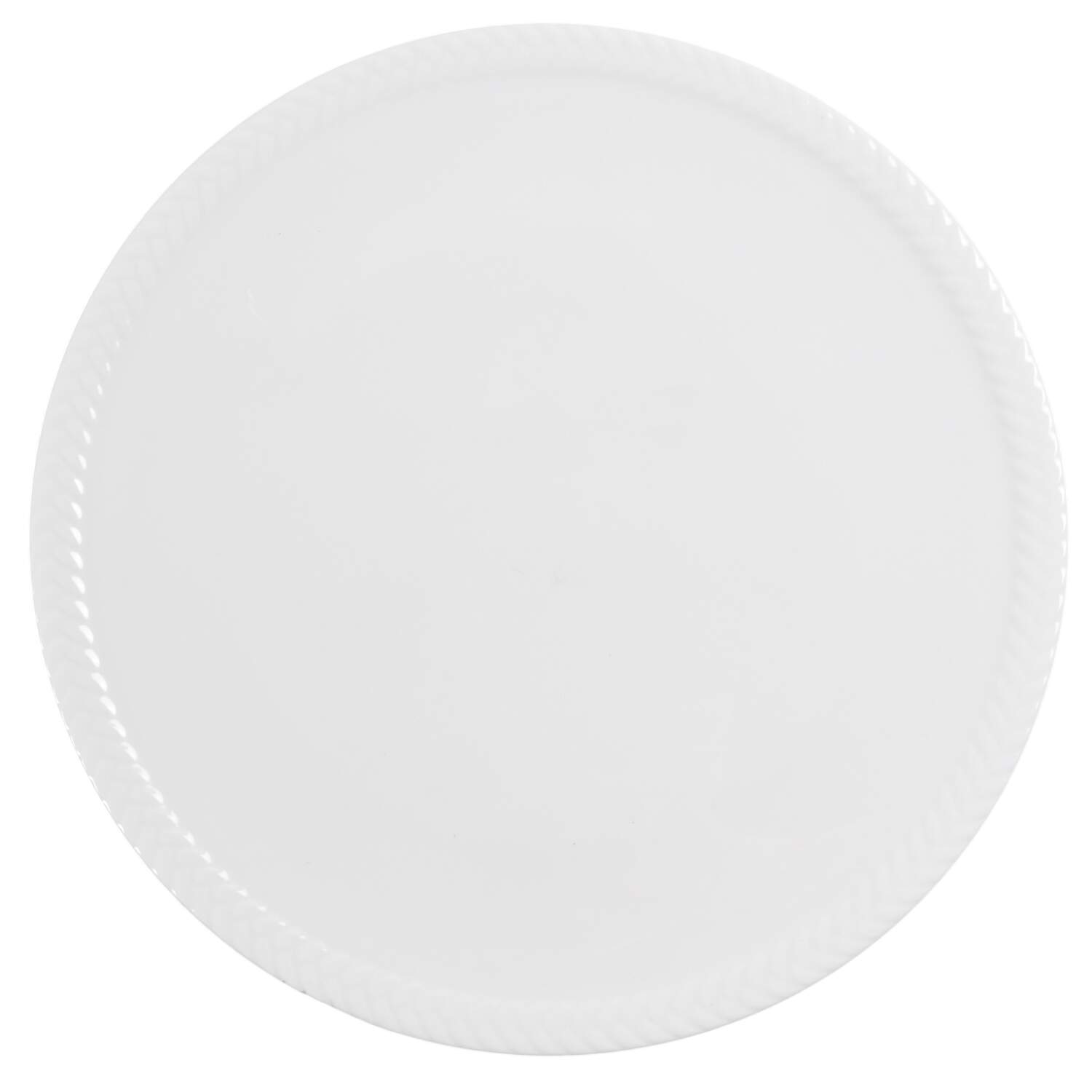 Embossed Rope Dinner Plate by Mikasa-1
