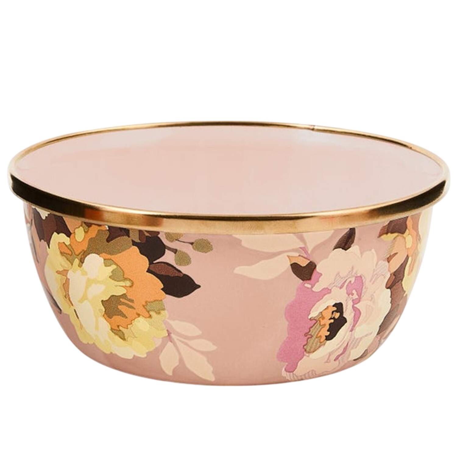 Wild Rose  Mauve (Enamelware) Spice Cellar-Pinch Bowl by MacKenzie-Childs-1