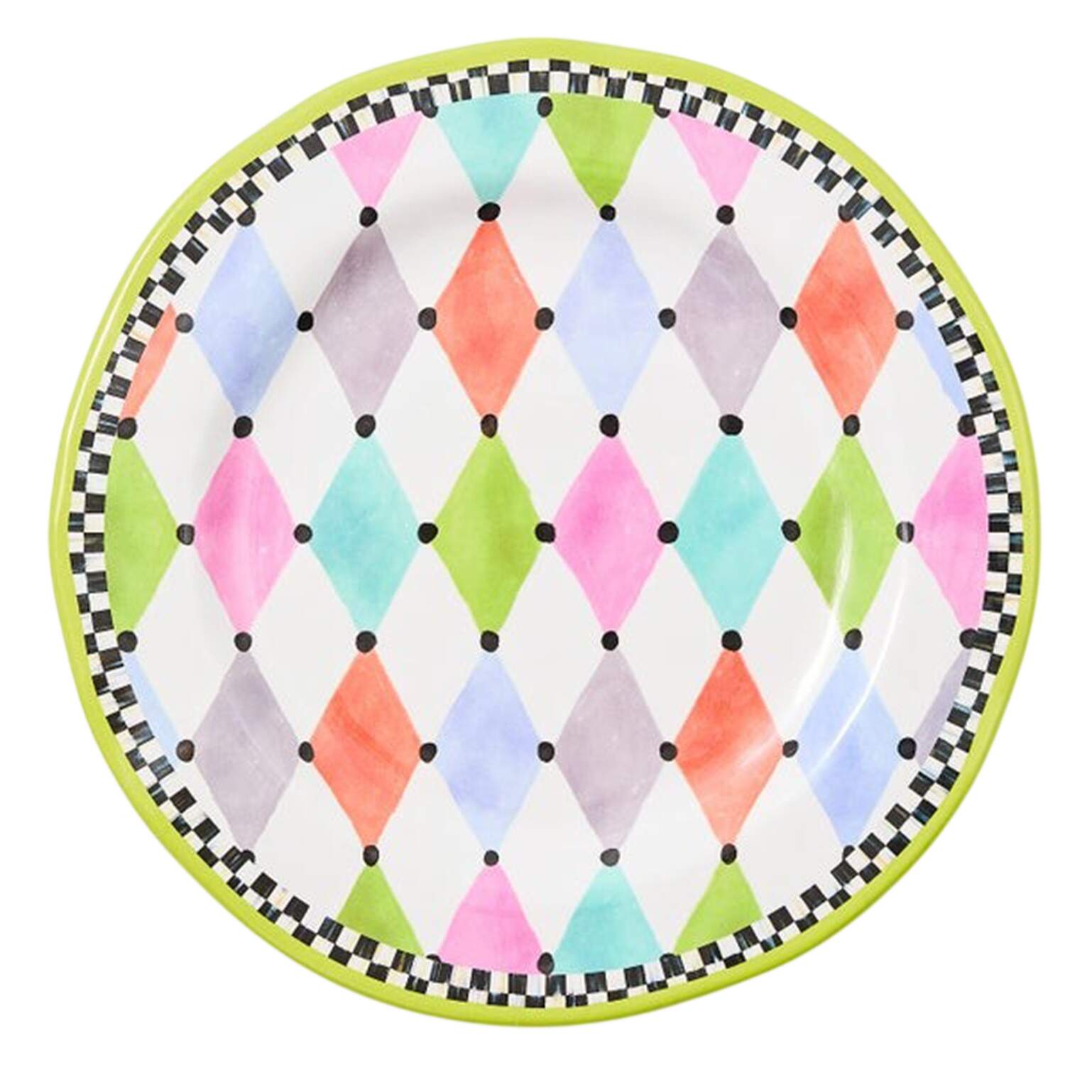 Palm Springs (Melamine) Dinner Plate by MacKenzie-Childs-1