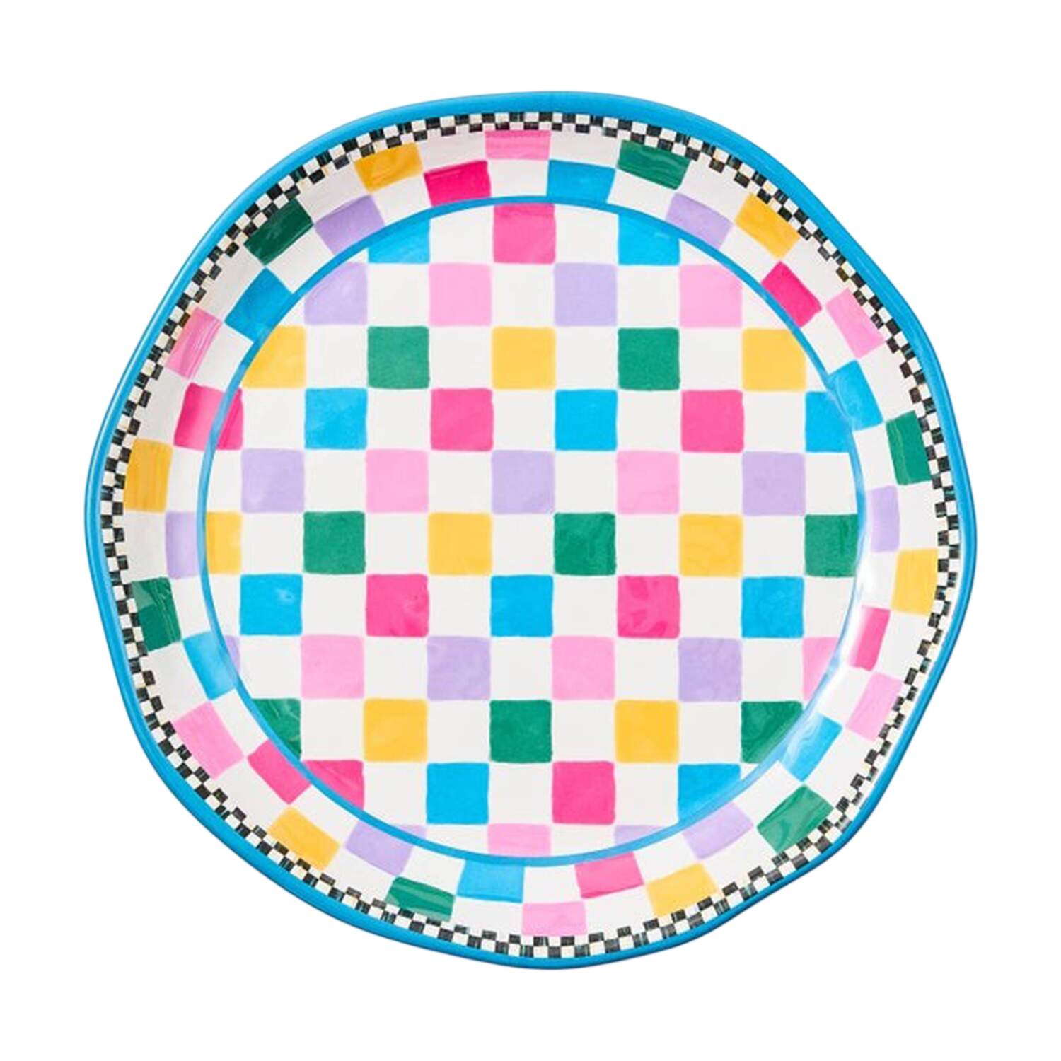 Jamboree (Melamine) 15" Round Platter by MacKenzie-Childs-1