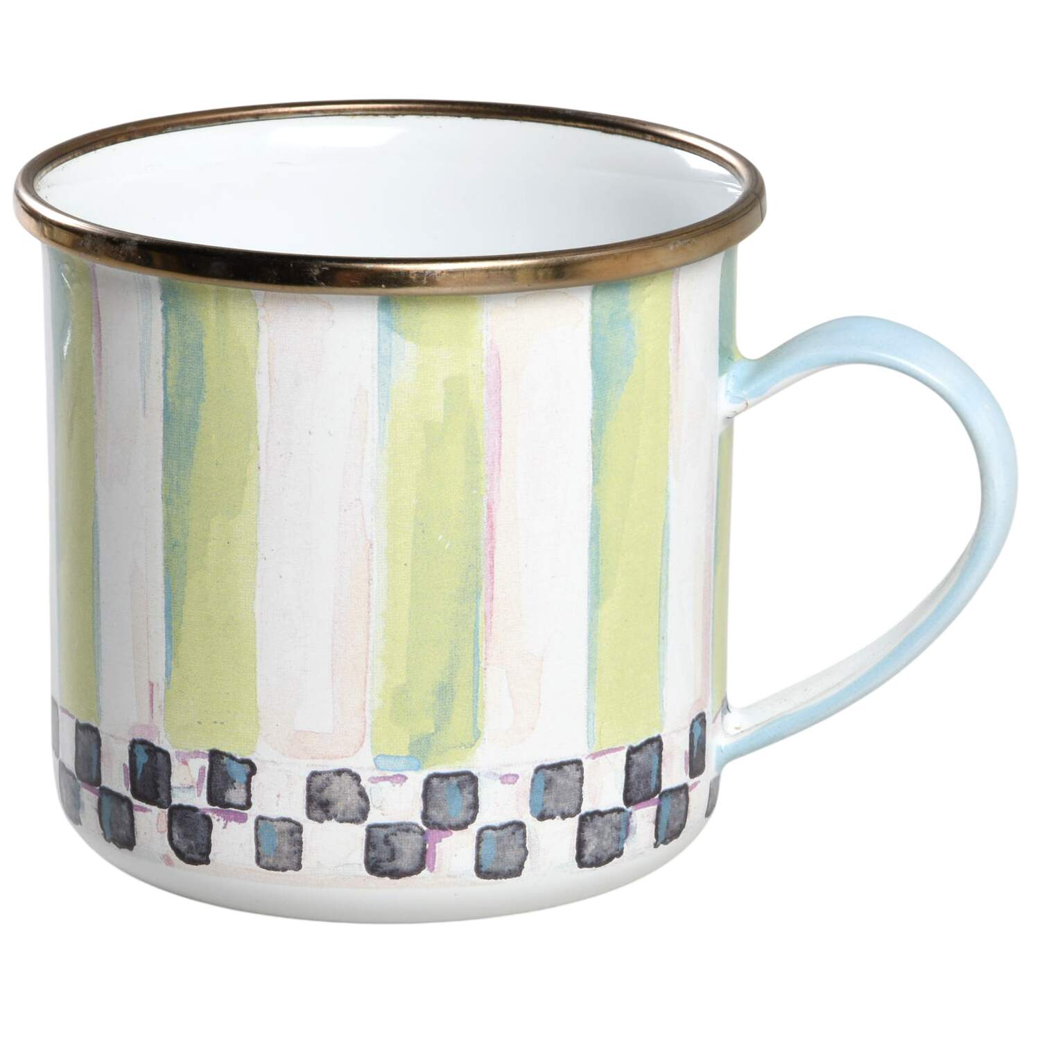 MAC8 Enamel Child's Mug by MacKenzie-Childs-1