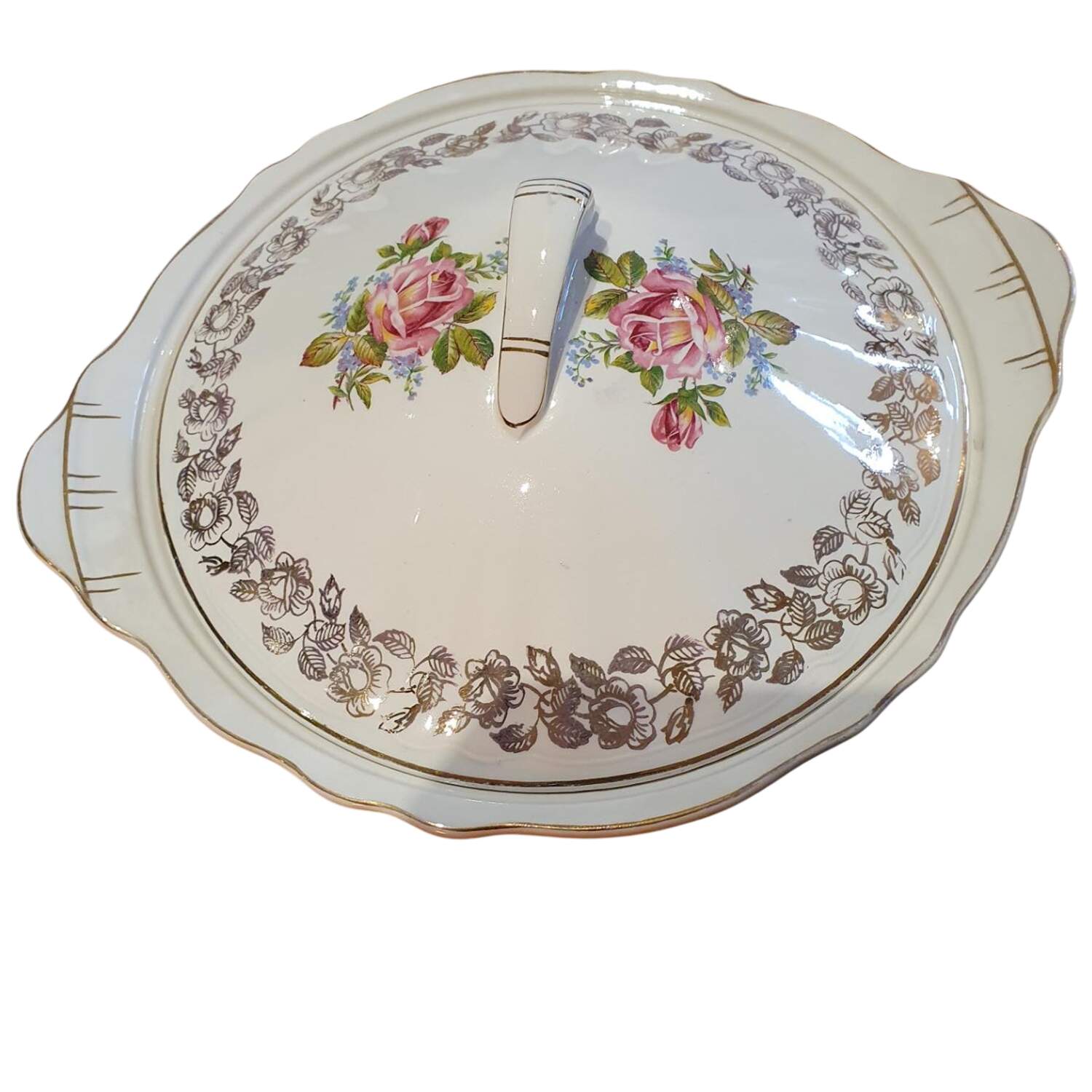MEK458 Round Covered Vegetable by J & G Meakin-1