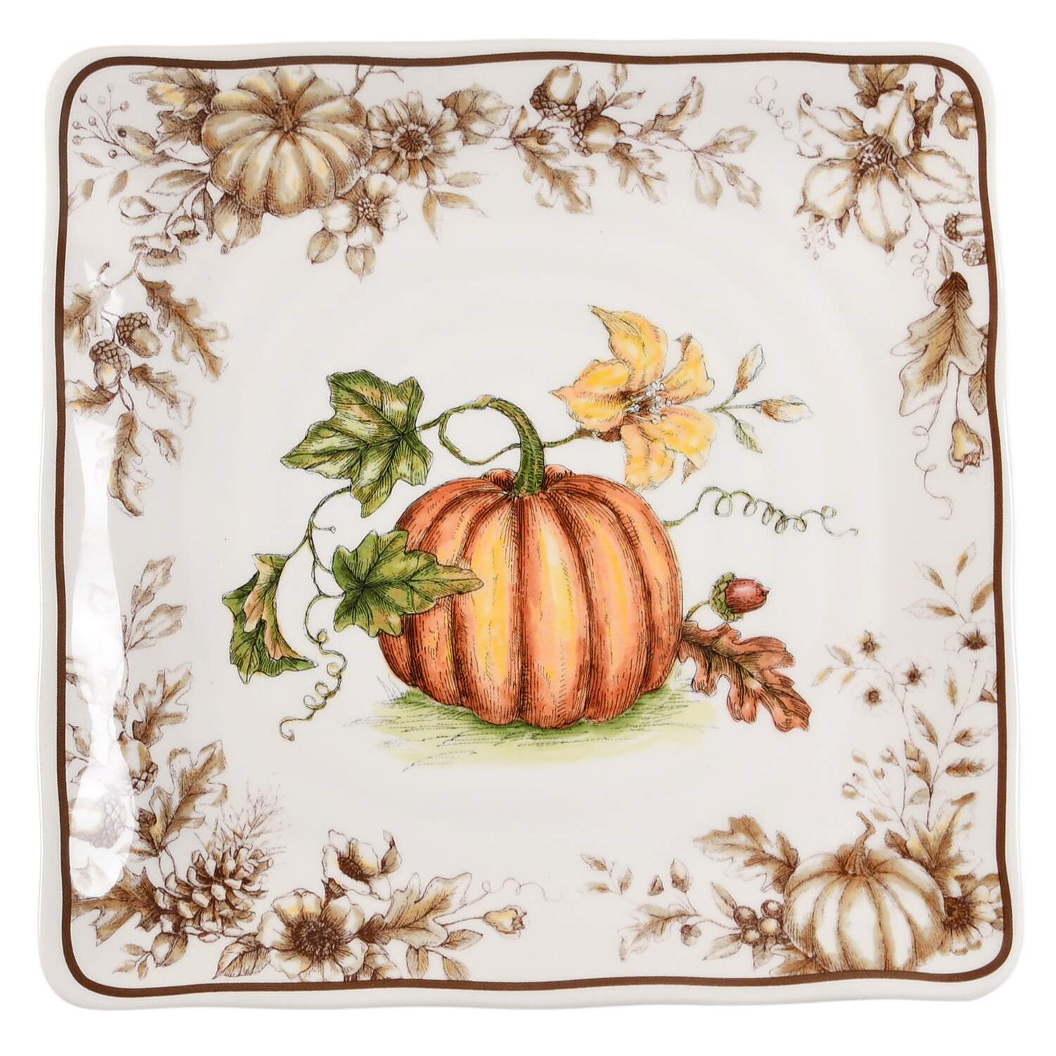 MXE93 Square Salad Plate by Maxcera Corp-1