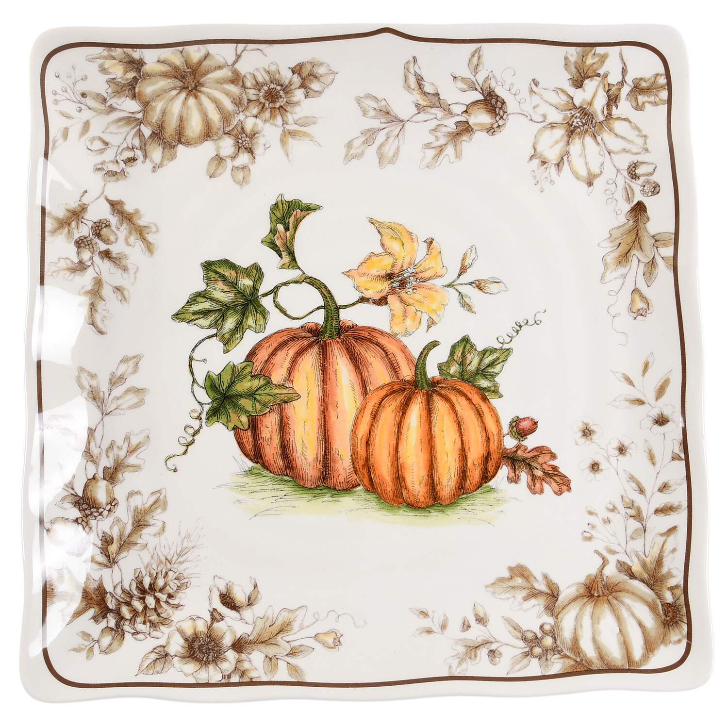 MXE93 Square Dinner Plate by Maxcera Corp-1