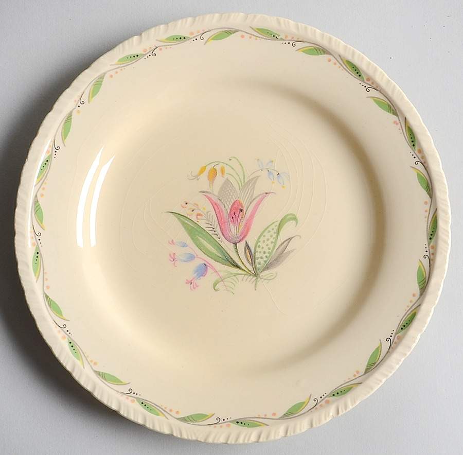 Romney Salad Plate by New Hall-1