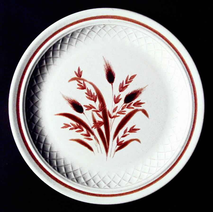 Heartland (Brown Wheat) Dinner Plate by Nikko-1