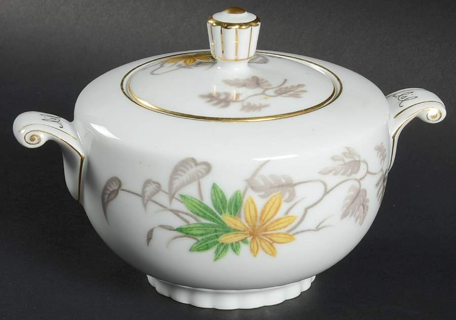 Avalon Sugar Bowl & Lid by Narumi-1