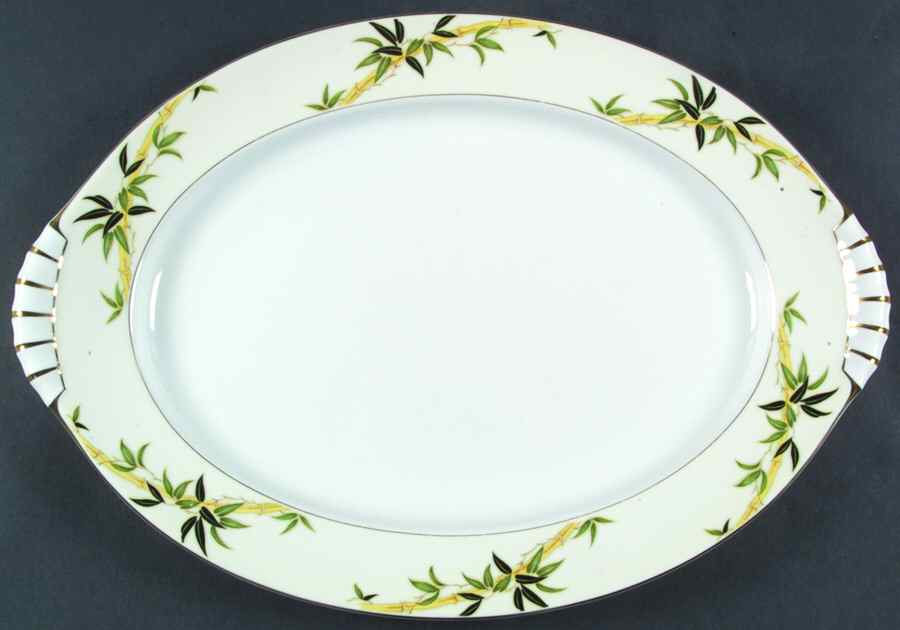 Bali Hai  17" Oval Serving Platter by Narumi-1