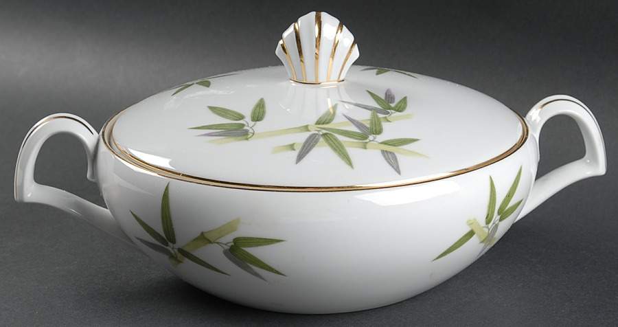 Spring Bamboo Round Covered Vegetable by Narumi-1
