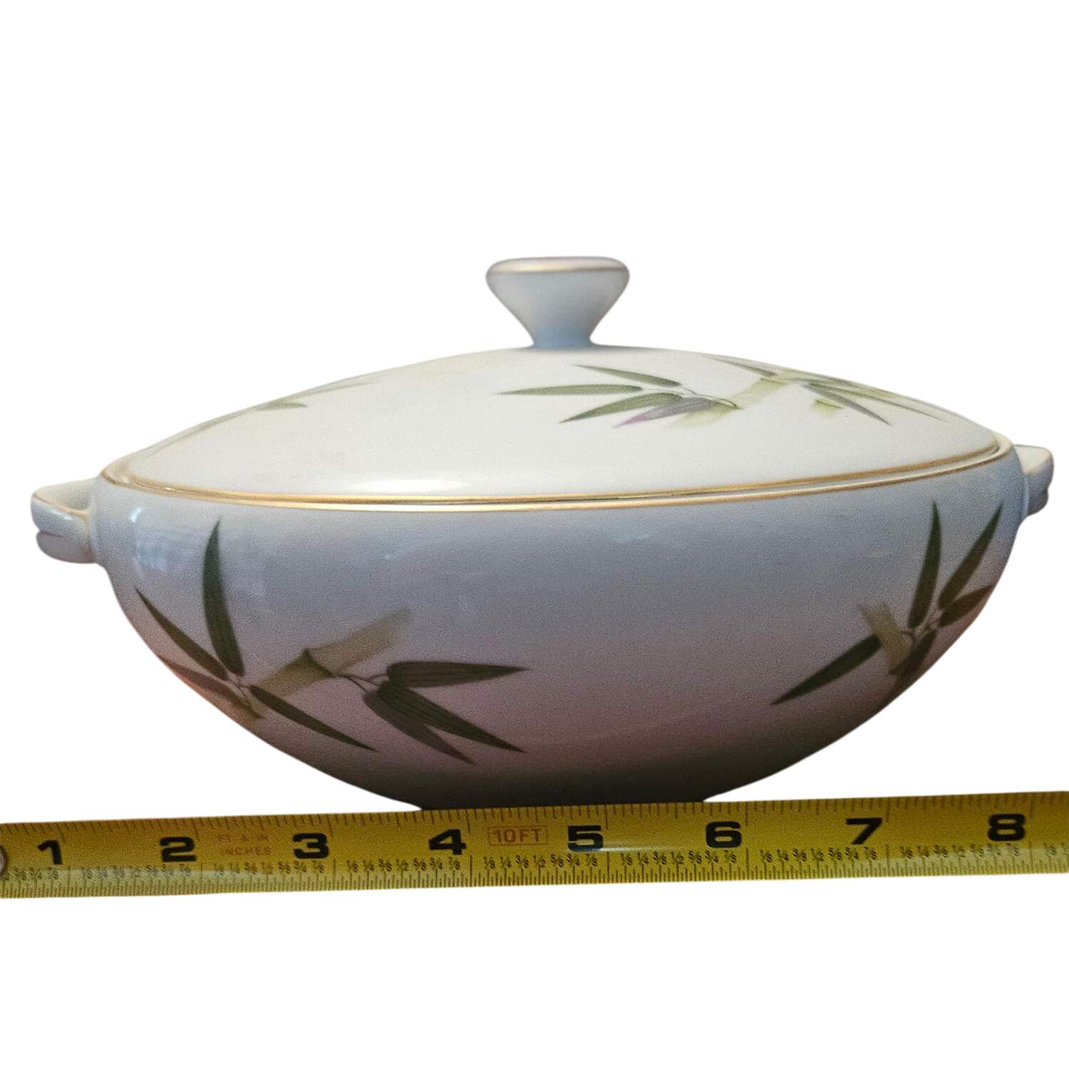Spring Bamboo Round Covered Vegetable by Narumi-1
