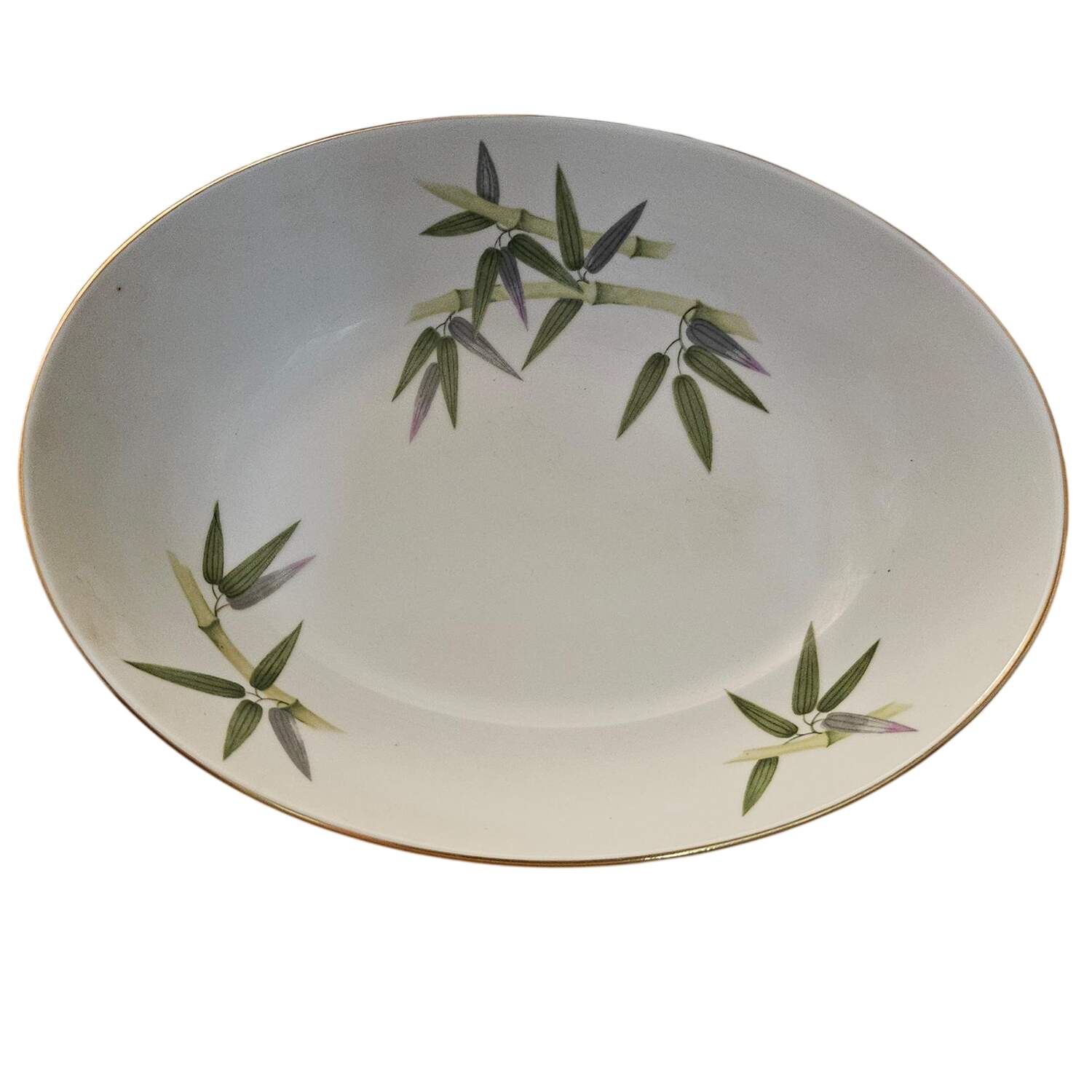 Spring Bamboo 9" Oval Vegetable Bowl by Narumi-1