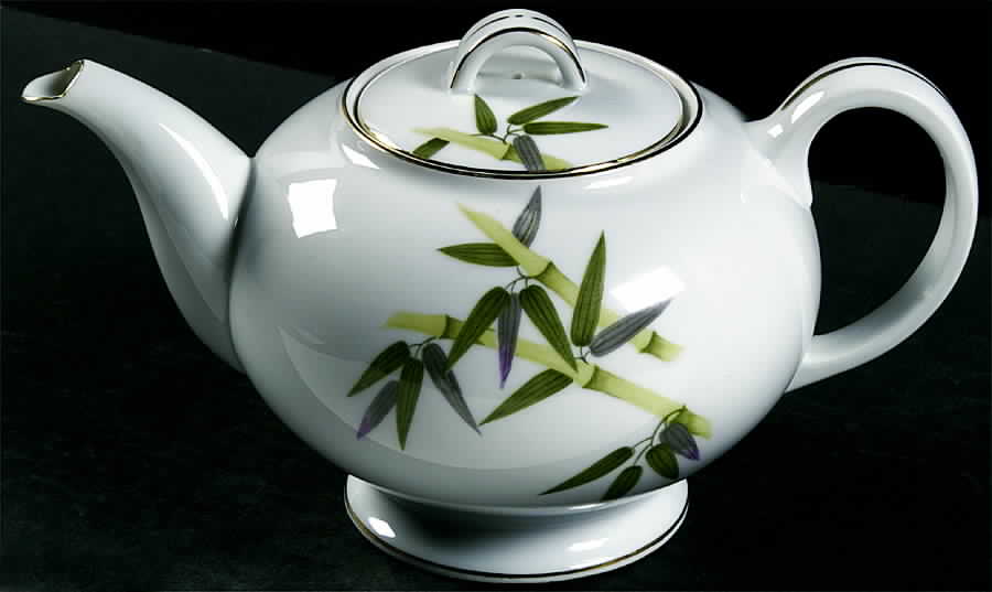 Spring Bamboo Teapot & Lid by Narumi-1