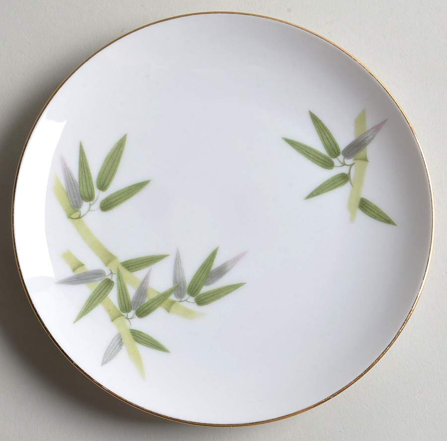 Spring Bamboo Coupe Bread & Butter Plate by Narumi-1