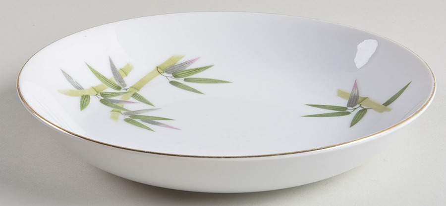 Spring Bamboo Coupe Soup Bowl by Narumi-1