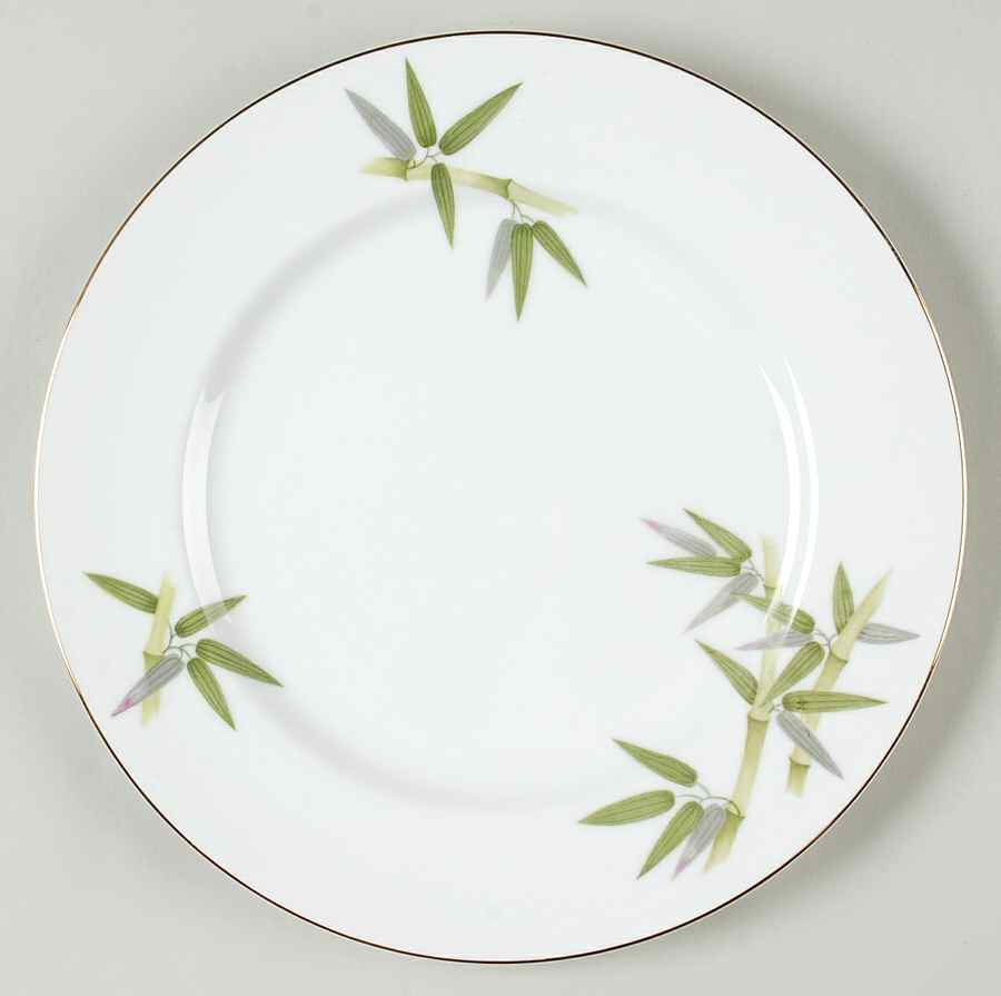 Spring Bamboo Dinner Plate by Narumi-1