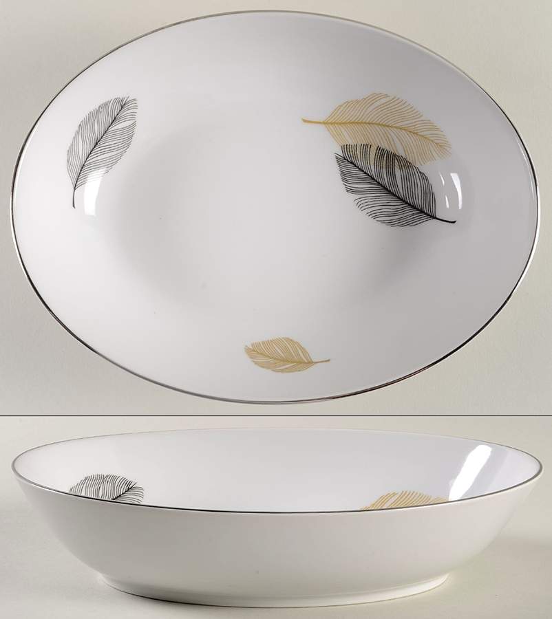 Barclay 9" Oval Vegetable Bowl by Narumi-1