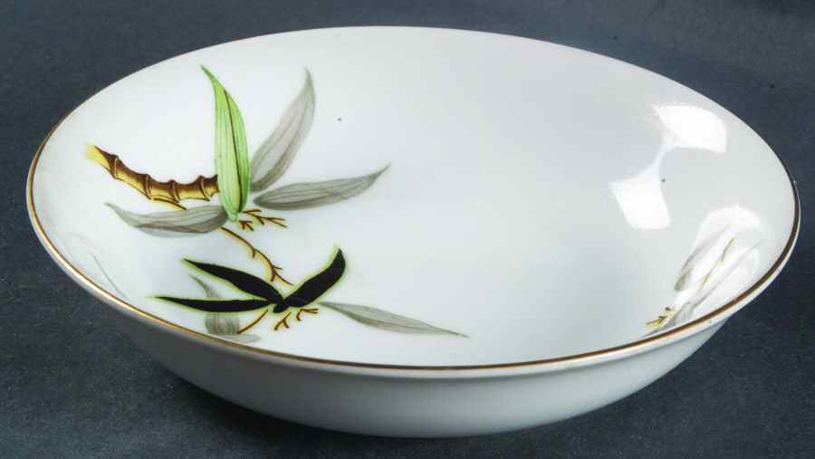 Black Bamboo Fruit/Dessert (Sauce) Bowl by Narumi-1