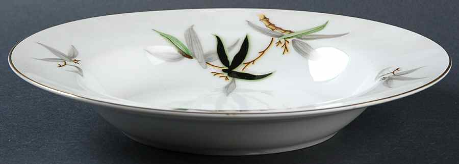 Black Bamboo Rim Soup Bowl by Narumi-1
