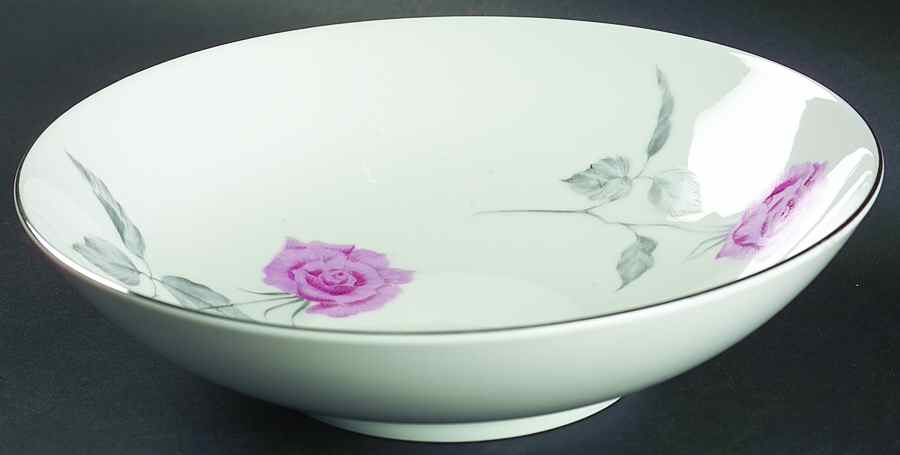 Classic Rose 9" Round Vegetable Bowl by Narumi-1