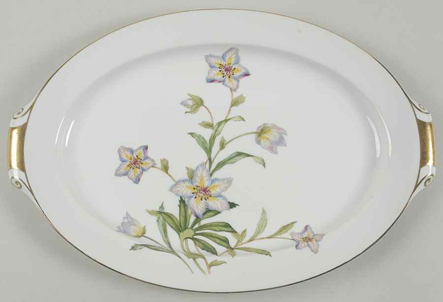 Crestwick 17" Oval Serving Platter by Narumi-1