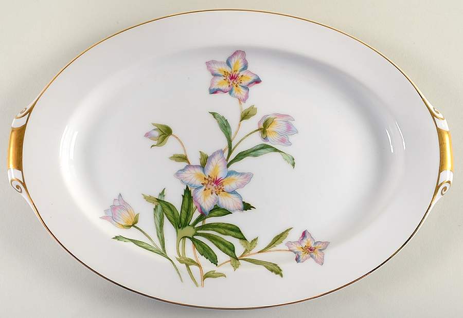 Crestwick 12" Oval Serving Platter by Narumi-1