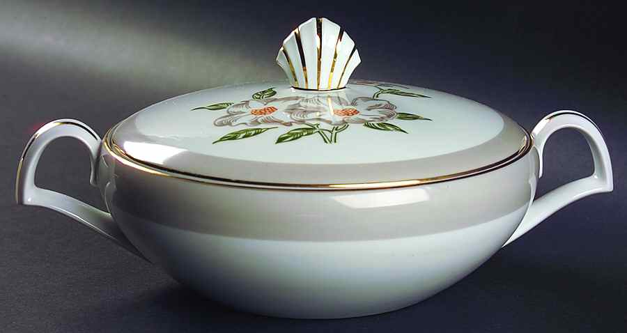 Dogwood Round Covered Vegetable by Narumi-1