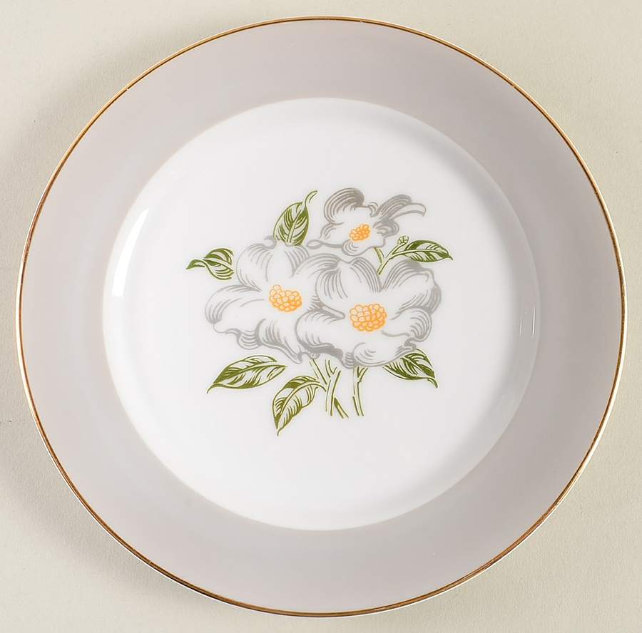 Dogwood Salad Plate by Narumi-1