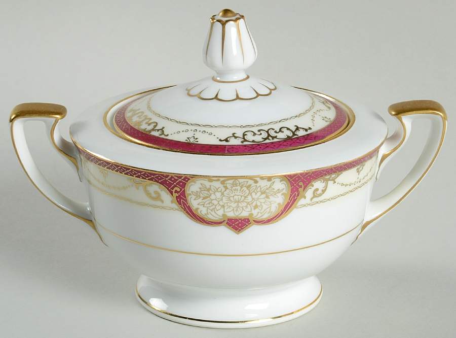 Dutchess Sugar Bowl & Lid by Narumi-1