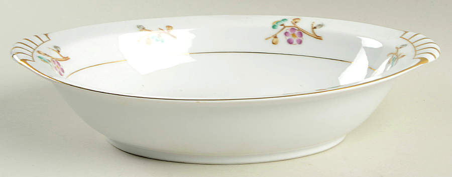 Early Spring  10" Oval Vegetable Bowl by Narumi-1