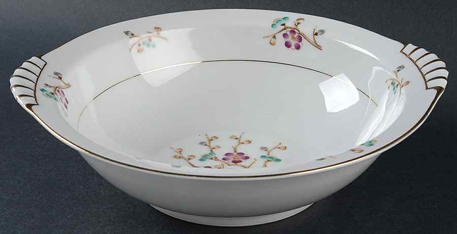 Early Spring  10" Round Vegetable Bowl by Narumi-1