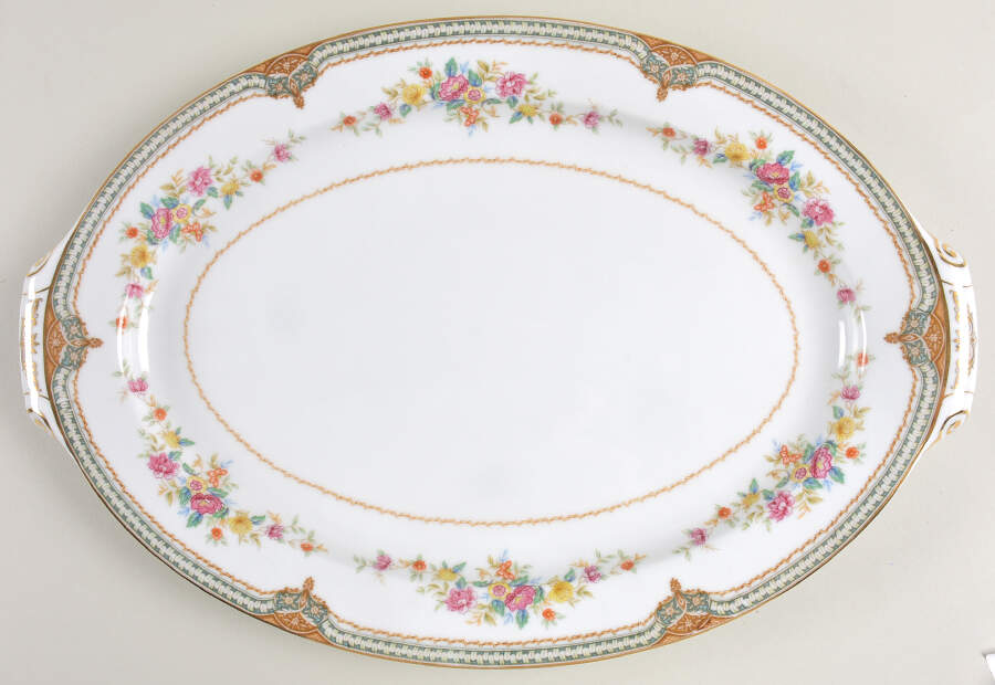 Fiesta 17" Oval Serving Platter by Narumi-1