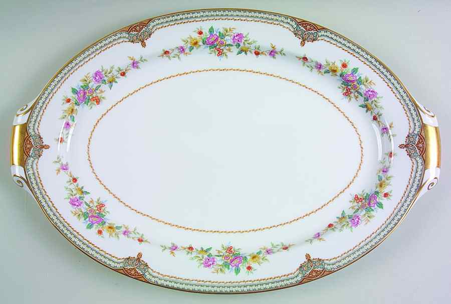 Fiesta 17" Oval Serving Platter by Narumi-1