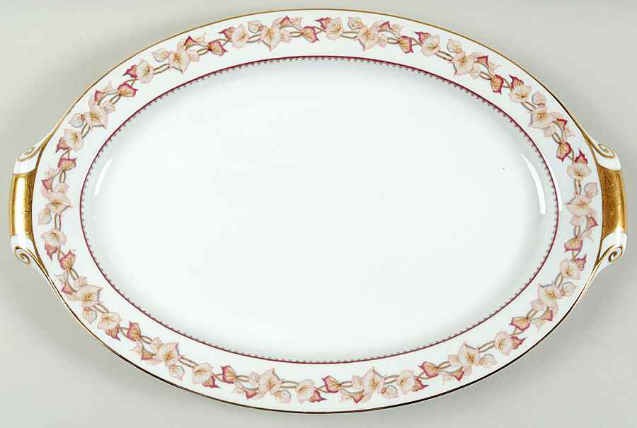 Hartford 17" Oval Serving Platter by Narumi-1