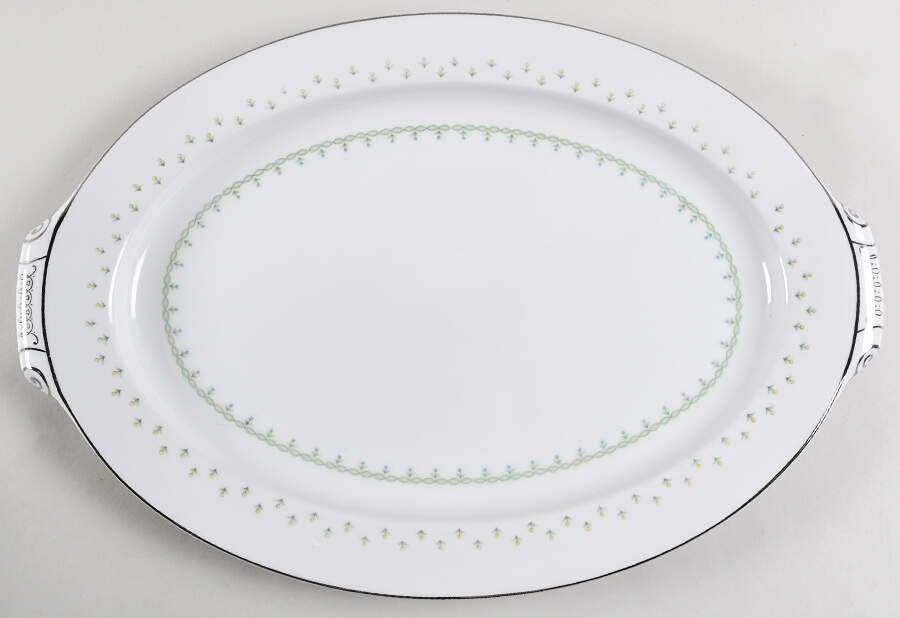 La Salle 17" Oval Serving Platter by Narumi-1