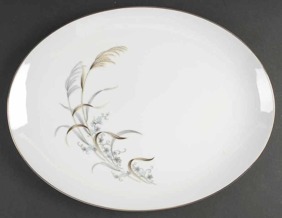 Laura 16" Oval Serving Platter by Narumi-1