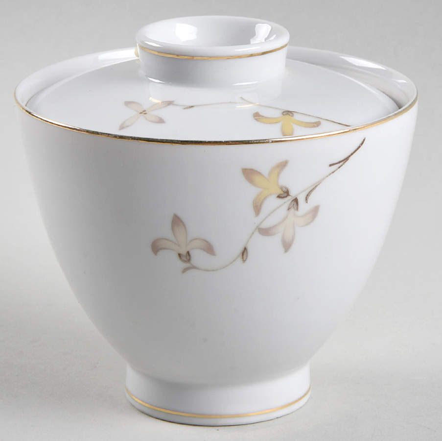 Lucille Sugar Bowl & Lid by Narumi-1