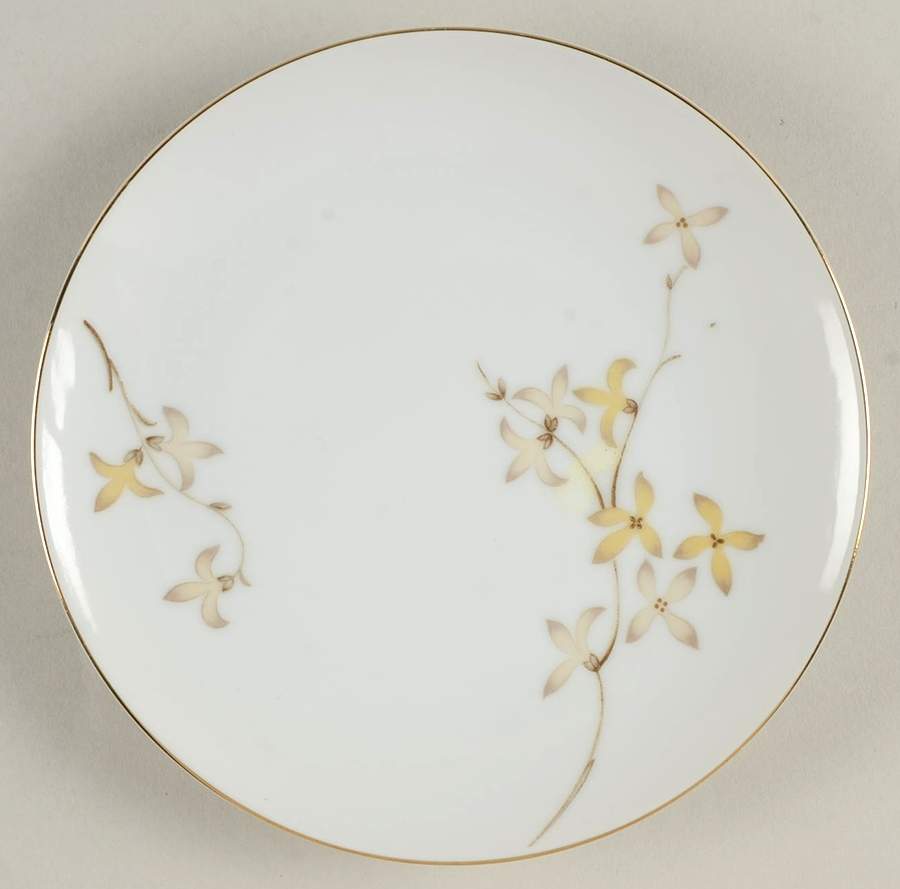 Lucille Bread & Butter Plate by Narumi-1